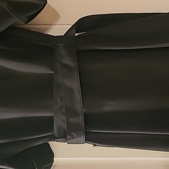 Black Belted Shirt Dress - Picture 7 of 7